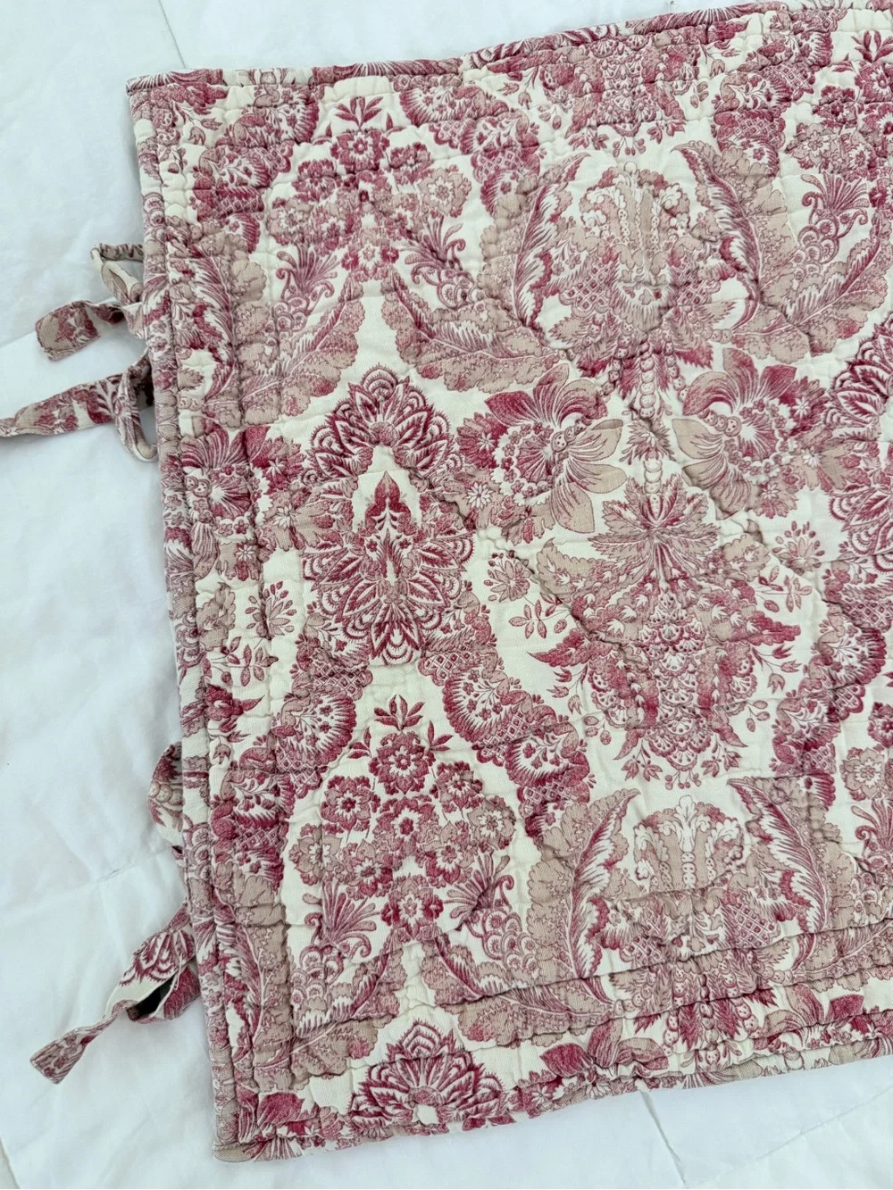 Pottery Barn French Country Quilted Standard Pillow Sham